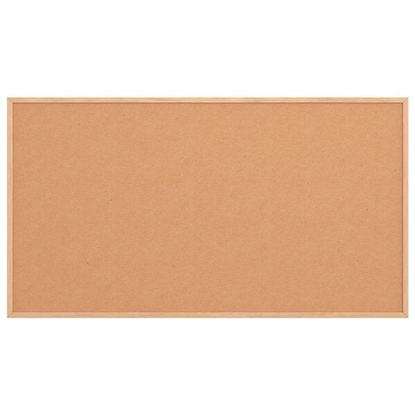 vidaXL Cork Board with Solid Pine Wood Frame 39.4x21.7"
