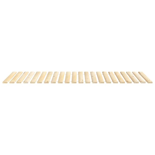 vidaXL Bed Slat Natural Solid pine wood Twin Bed Slat Rectangular
