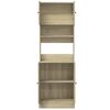 vidaXL Kitchen Cabinet Sonoma Oak 23.6"x19.7"x70.9" Engineered Wood