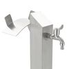vidaXL Water Column Silver Stainless steel 304 37.4 in tall Durable