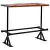 vidaXL Bar Set Multicolor Solid Reclaimed Wood Standard Industrial