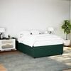 vidaXL Bed Frame Dark Green