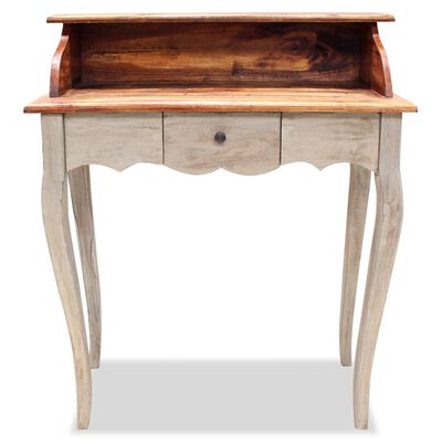 vidaXL Writing Desk Solid Reclaimed Wood 31.5"x15.7"x36.2"