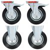 vidaXL Casters 4 pcs 7.87 "