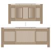 vidaXL MDF Radiator Cover 80.7"
