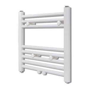 vidaXL Bathroom Central Heating Towel Rail Radiator Straight 18.90 x 18.90"