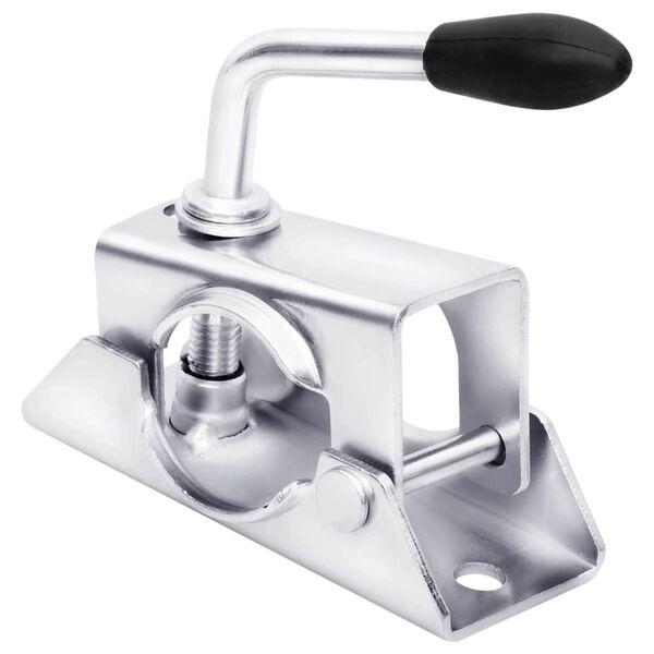 vidaXL Jockey Wheel Clamp 5.3x2.6x5.5" Galvanised Steel