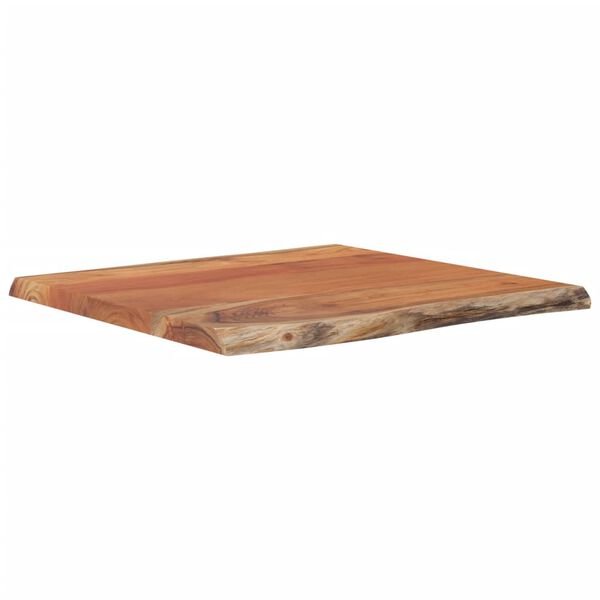 vidaXL Table Top Natural Solid acacia wood 15.7x15.7x1.0 in Durable