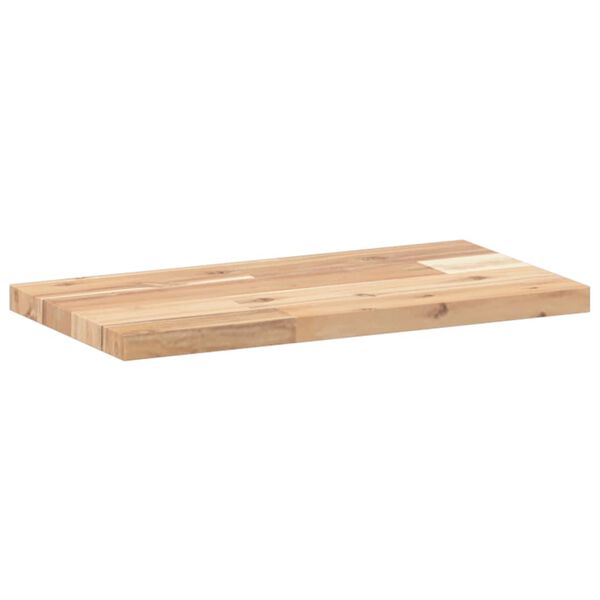vidaXL Floating Shelf 15.7x7.9x0.8" Untreated Solid Wood Acacia