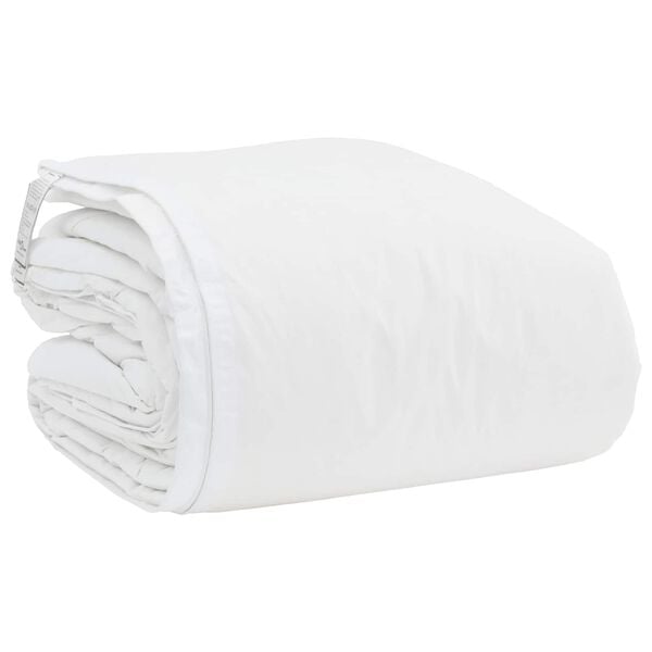 vidaXL Duvet Set with Pillow 3 pcs White Down Feather