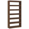 vidaXL Book Cabinet Brown Engineered wood