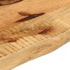 vidaXL Table Top Natural Wood Solid Mango Wood 35.4 x 7.9