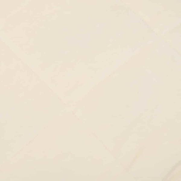 vidaXL Weighted Blanket Light cream Brushed polyester microfiber Large