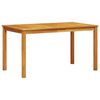 vidaXL Garden Dining Set 5 pcs Brown solid acacia wood