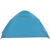 vidaXL Camping Tent Dome 4-Person Blue Waterproof