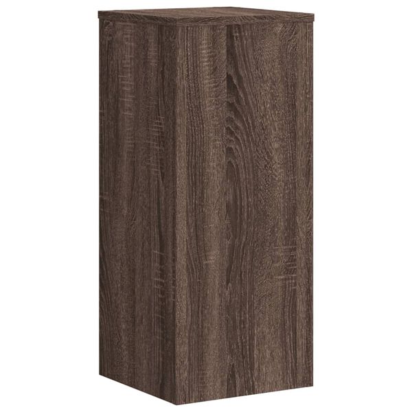 vidaXL Plant Stand Set of 2 Brown Oak Engineered Wood