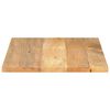 vidaXL Table Top 27.6"x23.6"x1" Rectangular Solid Wood Mango