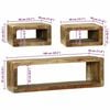 vidaXL TV Cabinet Set 3 pcs Brown 100 x 30 x 32 cm Solid Mango wood