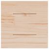 vidaXL Table Top Natural Pine Wood Solid Pine Wood 16 x 16 in Durable