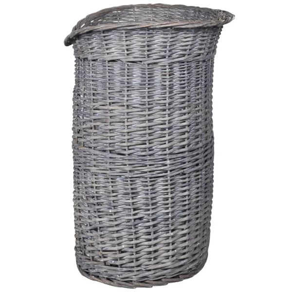 vidaXL Cat House Grey Willow, Polyester Medium Durable Cat House