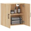 vidaXL Wall Cabinet Sonoma Oak Engineered Wood Medium Wall Cabinet