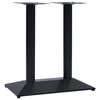 vidaXL Bistro Table Leg Black Cast Iron Standard Industrial
