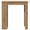 vidaXL Bar Table Artisan Oak Engineered Wood Medium Bar Table