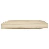 vidaXL Cushion Beige 47.24 x 23.62 x 4.72 in Oxford Fabric