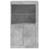 vidaXL Side Cabinet Concrete Grey Engineered Wood Medium Side Cabinet