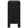 vidaXL Bar Table Black Engineered wood 43.3 in x 19.7 in x 40.6 in