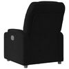 vidaXL Recliner Chair Black Fabric (100% polyester), metal, plywood