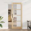 vidaXL Sliding Door ORKDAL Natural 32.68 x 83.07 in