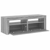 vidaXL TV Cabinet Gray sonoma Engineered wood Standard Modern