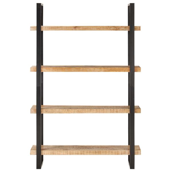 vidaXL 4-Tier Bookcase 47.2"x15.7"x70.9" Rough Mango Wood