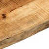 vidaXL Table Top Natural wood Solid rough mango wood 63 x 15.7 in