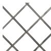 vidaXL Trellis Fences 5 pcs Grey Solid Firwood 70.9x23.6"