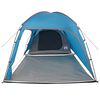 vidaXL Tent with Roof Blue 370 x 230 x 185 cm Polyester and fibreglass