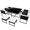 vidaXL Patio Furniture Black