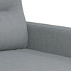 vidaXL Sofa Set Light grey