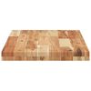 vidaXL Table Top 31.5x15.7x1.6" Rectangular Solid Wood Acacia