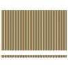 vidaXL Retractable Awning Striped Green and Yellow 196.85" x 118.11