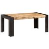 vidaXL Dining Table Natural Wood Solid Mango Wood 70.9 in