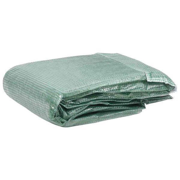 vidaXL Greenhouse Replacement Cover Green Polyethylene (PE)