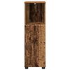 vidaXL Bathroom Cabinet with Storage Old Wood 11.81 x 13.78 x 37.40 in