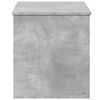 vidaXL Storage Box Concrete Grey Engineered Wood Large Storage Box