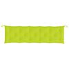 vidaXL Garden Bench Cushion Bright green Oxford fabric (100% polyester)