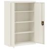 vidaXL File Cabinet White Powder-coated steel Large File Cabinet