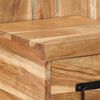 vidaXL Bedside Cabinet Natural Acacia Solid Acacia wood