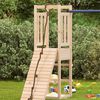 vidaXL Play Tower Natural Pine Solid Pine Wood Standard Durable