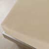 vidaXL Jersey Fitted Sheet Taupe 100% Cotton 39.4 x 78.7 in